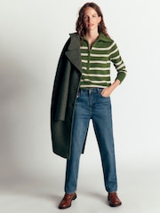 Boden Green Lucy Half Zip Jumper - Image 4 of 7