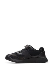 Clarks Black Wide Fit (G) Lune Flex Shoes - Image 2 of 4