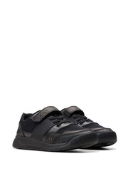 Clarks Black Wide Fit (G) Lune Flex Shoes - Image 3 of 4