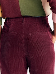 Boden Purple Fitzrovia Cord Column Trousers - Image 2 of 6