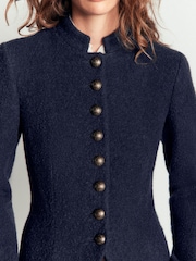 Boden Blue Hereford Boiled Wool Jacket - Image 2 of 7