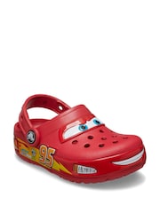 Crocs Red Kids' Disney and Pixar Cars' Lightning McQueen Clog - Image 7 of 7