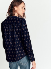 Boden Blue Thea Cord Shirt - Image 3 of 5