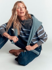 Boden Fay Cashmere Dairəvi boyun Neck Cemper - 7şəkildən 1 şəkil