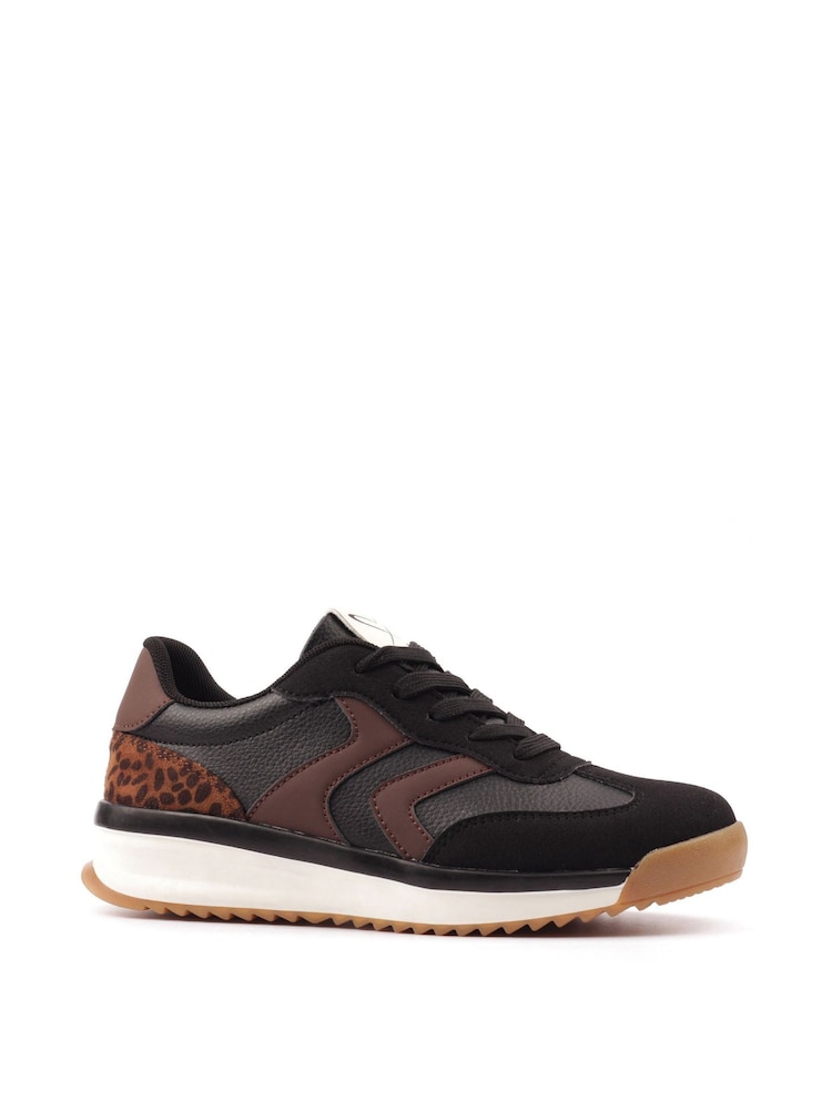 Lunar Black Jena Trainers - Image 2 of 5 Lunar Black Jena Trainers - Image 2 of 5