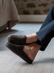 Lazy Dogz Brown Graham Mule Slippers - Image 1 of 5