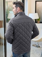 Cotton Traders Blue Showerproof Padded Jacket - Image 3 of 4