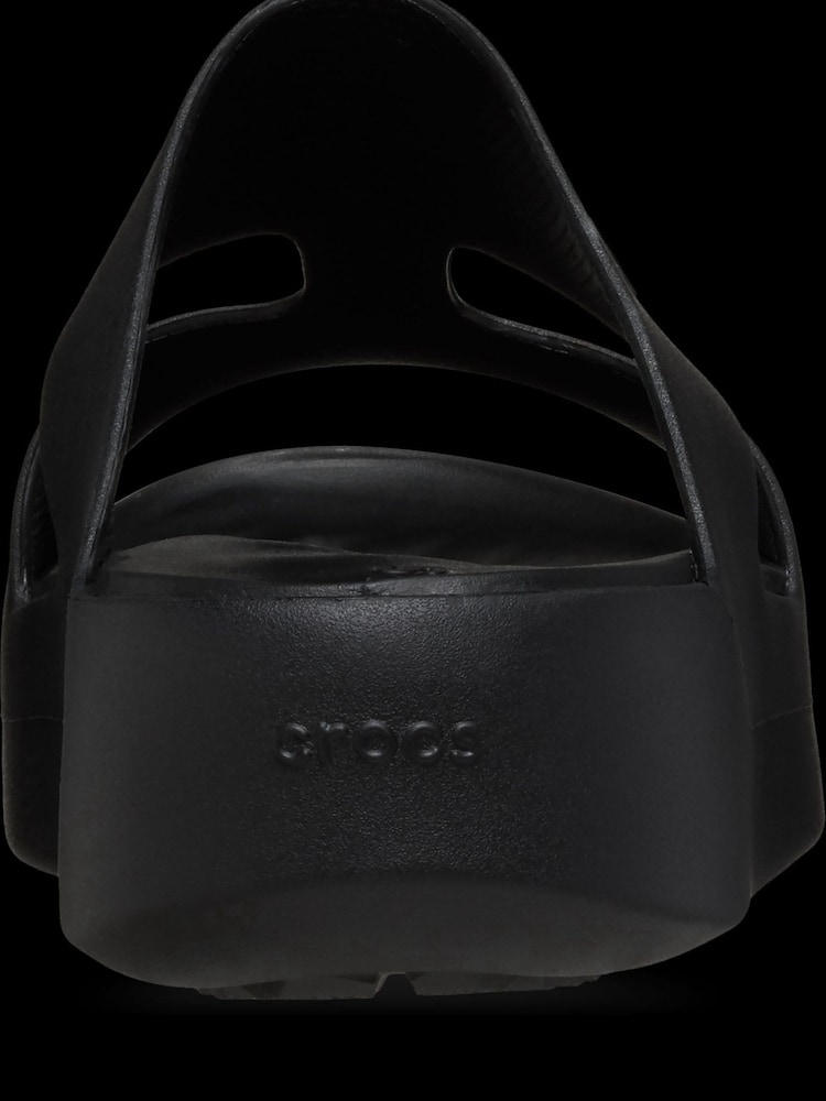 Crocs Black Getaway Platform H-Strap Sandals - Image 2 of 7