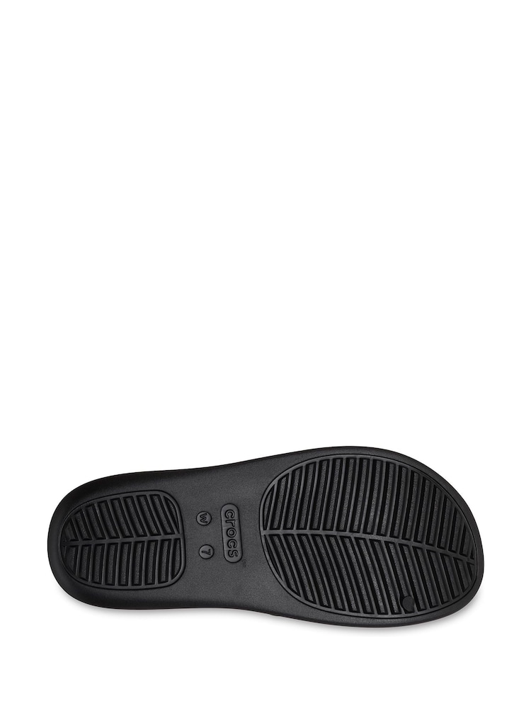 Crocs Black Getaway Platform H-Strap Sandals - Image 3 of 5