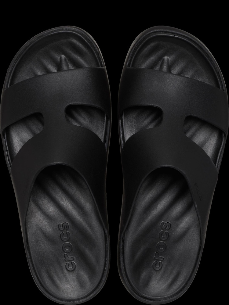 Crocs Black Getaway Platform H-Strap Sandals - Image 7 of 7