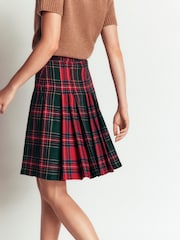 그린 - Boden Multi Panel Wool Blend Skirt - 6의 이미지 3