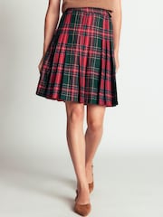그린 - Boden Multi Panel Wool Blend Skirt - 6의 이미지 5