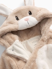 MORI Supersoft Fleece Lined Bunny Faux Fur Pramsuit - Bild 2 av 3