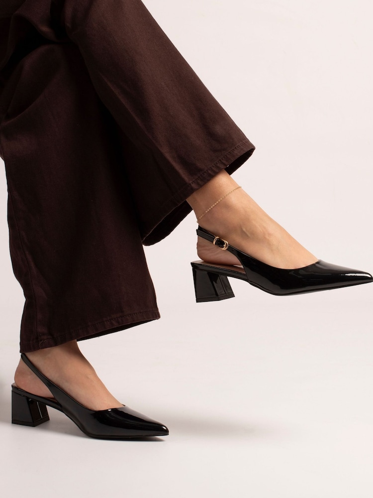 Lunar Black Nicola Shoes - Image 1 of 6 Lunar Black Nicola Shoes - Image 1 of 6