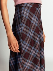 Καφετί - Boden Wool Blend Slip Skirt - Εικόνα 2 από 5