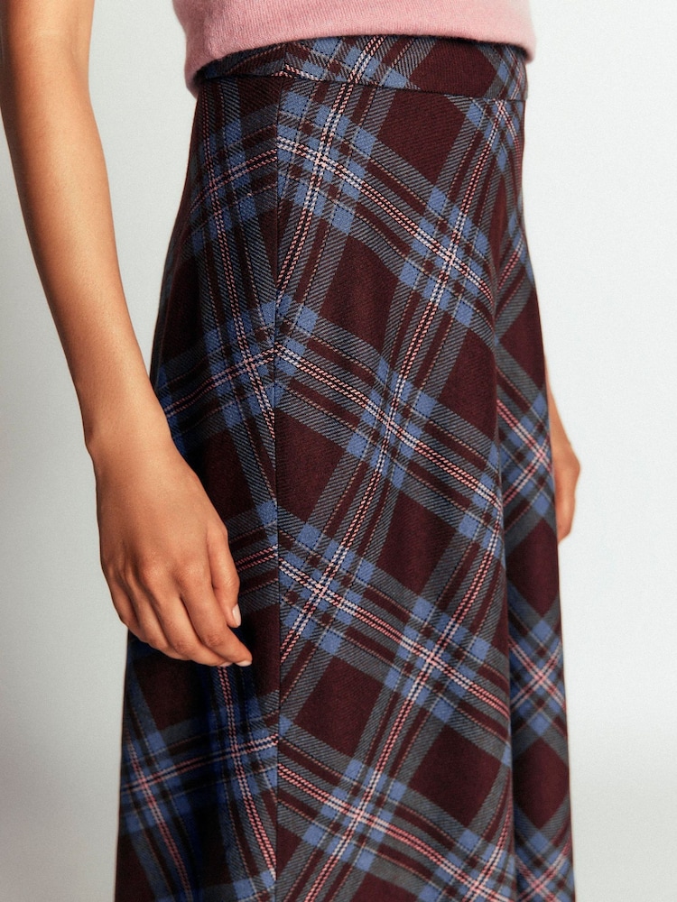 Καφετί - Boden Wool Blend Slip Skirt - Εικόνα 2 από 5