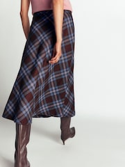 Καφετί - Boden Wool Blend Slip Skirt - Εικόνα 3 από 5