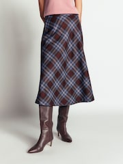 Καφετί - Boden Wool Blend Slip Skirt - Εικόνα 4 από 5