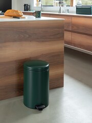 Brabantia Pine Green NewIcon 20L Pedal Bin - Image 1 of 2