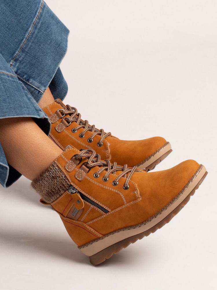Galben - Lunar Davina Waterproof Boots - Imaginea 1 din 5