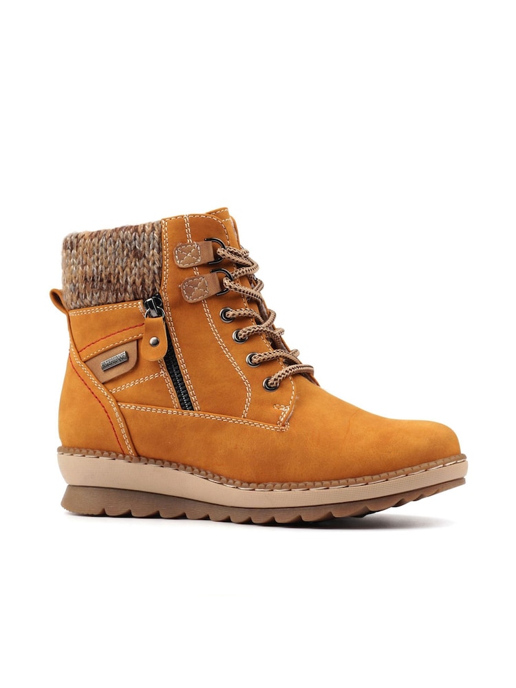 Galben - Lunar Davina Waterproof Boots - Imaginea 2 din 5