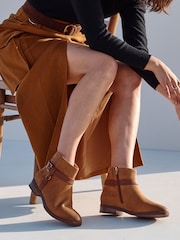 Vionic Rhiannon Leather Ankle Boots - Image 2 of 10