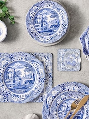 12 Piece Blue Spode Italian Dinner Set - Image 1 of 2