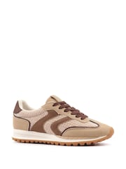 Lunar Brown Jaz Trainers - Image 2 of 5