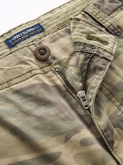 Camouflage - Cargo-Shorts aus 100 % Baumwolle - Image 6 of 8