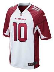 Nike White NFL Arizona Cardinals Road Game Jersey - DeAndre Hopkins Youth - Image 2 of 3