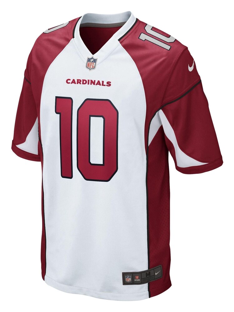 Nike White NFL Arizona Cardinals Road Game Jersey - DeAndre Hopkins Youth - Image 2 of 3
