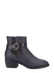 Divaz Black Farrah Ankle Boots - Image 1 of 4