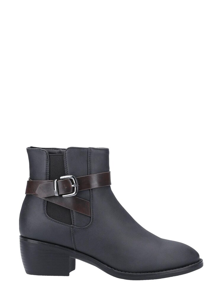 Divaz Black Farrah Ankle Boots - Image 1 of 4