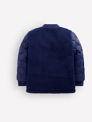 Boden Blue Borg Bomber Jacket - Image 2 of 5
