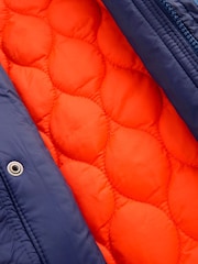 Boden Blue Borg Bomber Jacket - Image 4 of 5