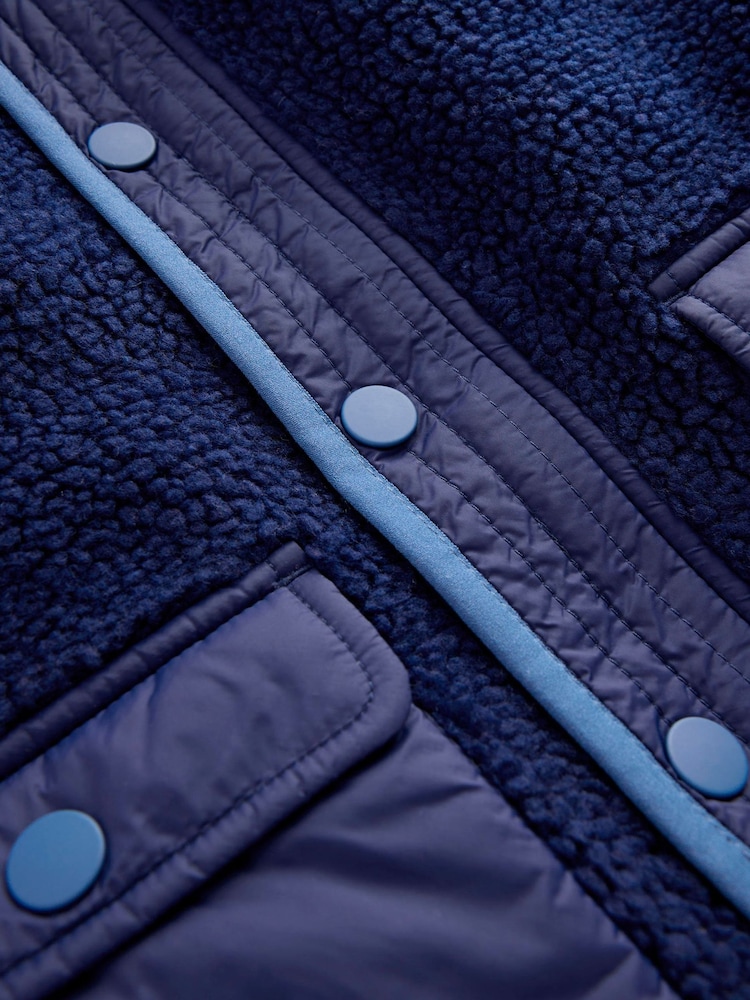 Boden Blue Borg Bomber Jacket - Image 5 of 5 Boden Blue Borg Bomber Jacket - Image 5 of 5