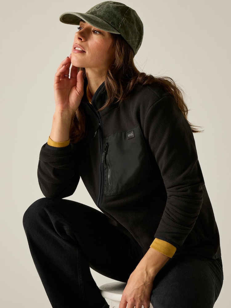Regatta Black Frankie Full Zip Fleece - Image 1 of 10 Regatta Black Frankie Full Zip Fleece - Image 1 of 10