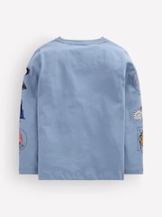 Boden Blue Long Sleeve Glow T-Shirt - Image 2 of 3