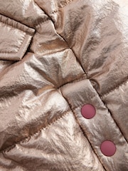 Boden Gold Longline Padded Coat - Image 6 of 8