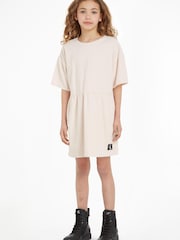 Calvin Klein Kids Pink Soft Sleeve Dress - Image 1 of 5
