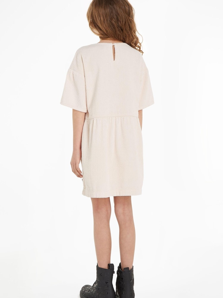 Calvin Klein Kids Pink Soft Sleeve Dress - Image 2 of 5