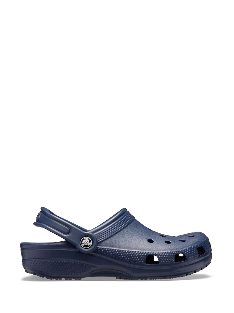 Crocs Navy Adults Classic Clogs - Image 1 of 8