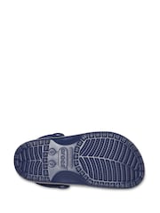 Crocs Navy Adults Classic Clogs - Image 5 of 8