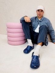 Crocs Navy Adults Classic Clogs - Image 6 of 8
