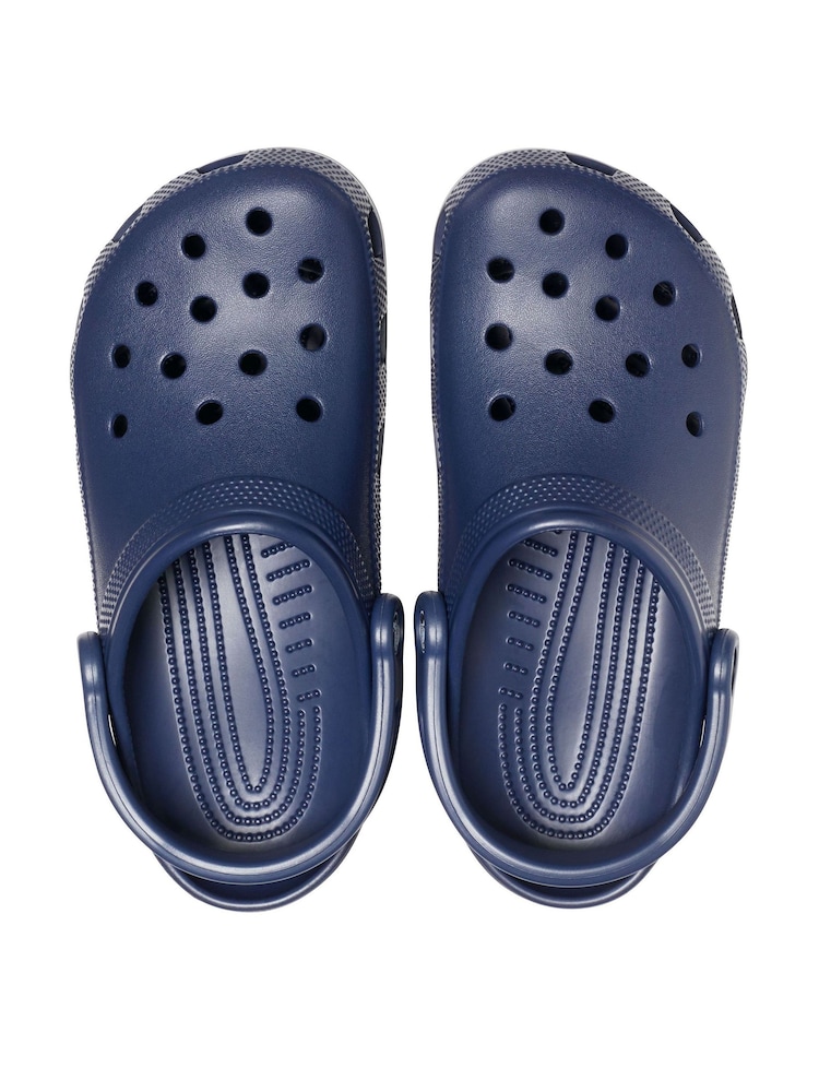 Crocs Navy Adults Classic Clogs - Image 8 of 8