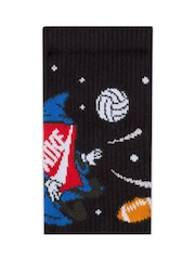 Nike Natural Dri-FIT Everyday Plus Boxy Wizard Cushioned Crew Socks 2 Pairs - Image 4 of 4