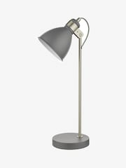 Dar Lighting Grey Frederick Table Lamp - Image 3 of 4