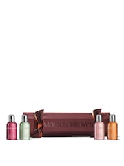 Molton Brown The Woody Citrus Christmas Cracker Bath & Body Gift Set (Worth £22) - Image 1 of 3