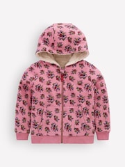 Boden Floral Reversible Borg Hoodie - 3суретінің 1 суреті