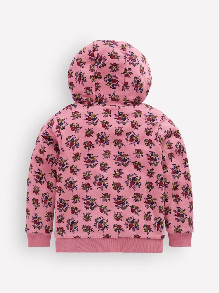 Boden Floral Reversible Borg Hoodie - 3суретінің 2 суреті